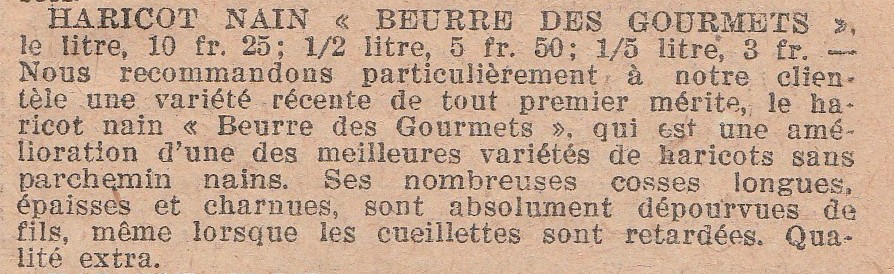 Beurre des Gourmets-1927