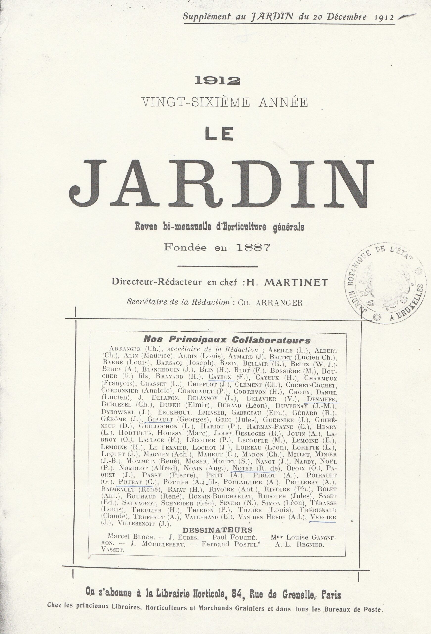 Jardin, Le J.-1912-