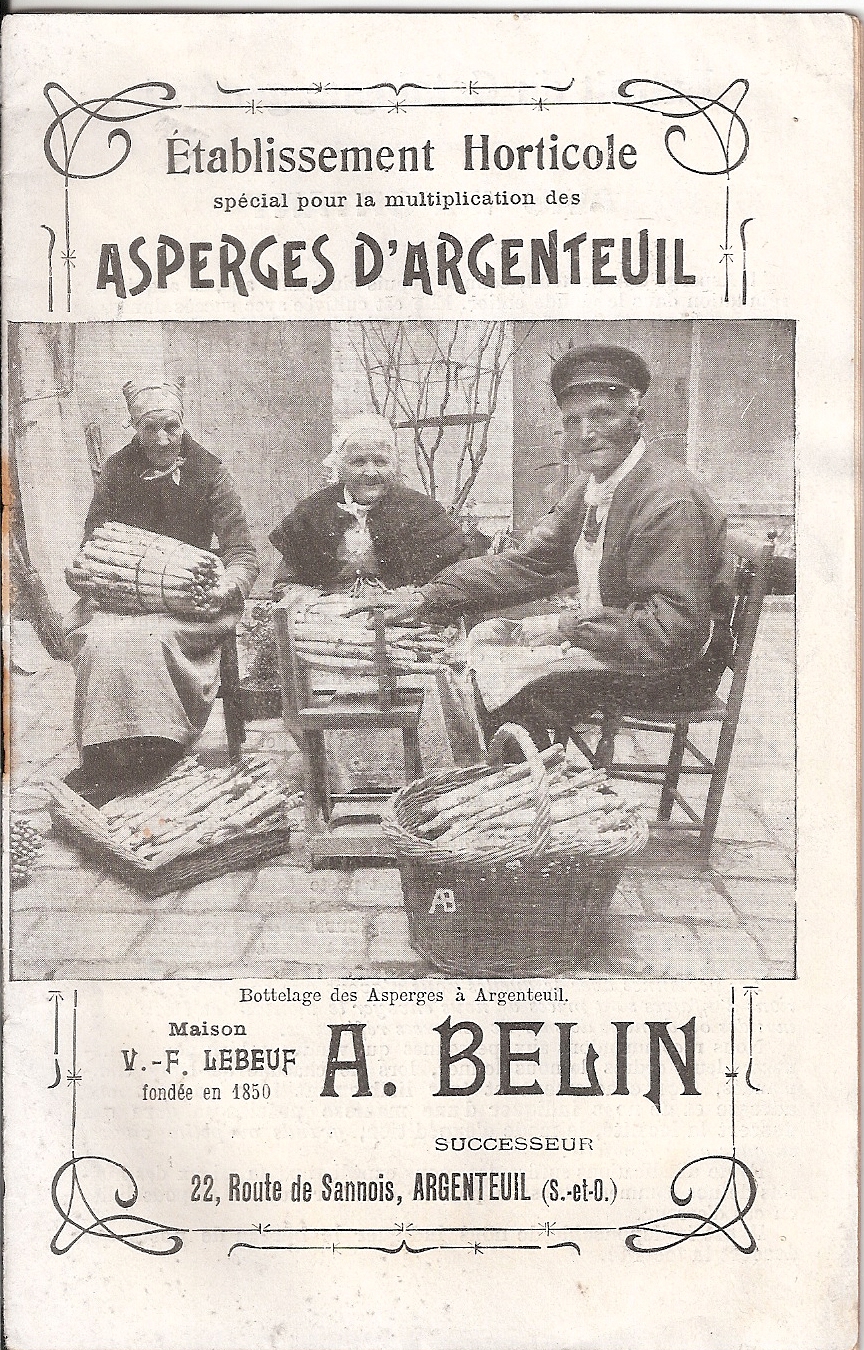 Belin, A.-catalogus -1900 ca