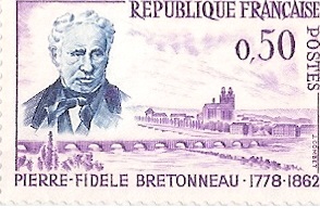 Bretonneau, Pierre-postzegel 1962
