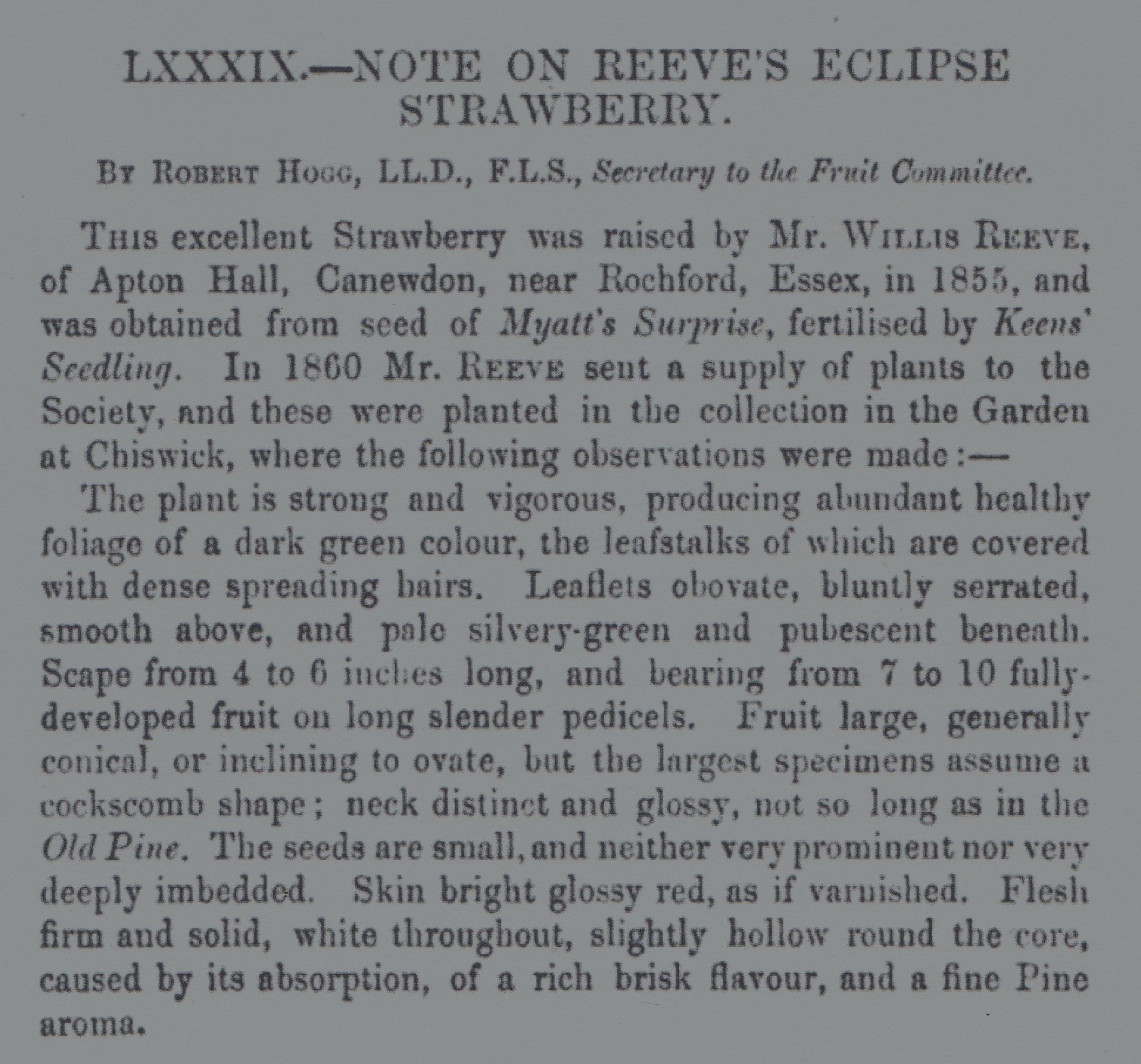 Reeve, RHS-1861